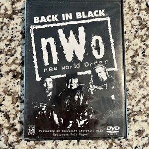 WWE Back in Black DVD - Black and White
